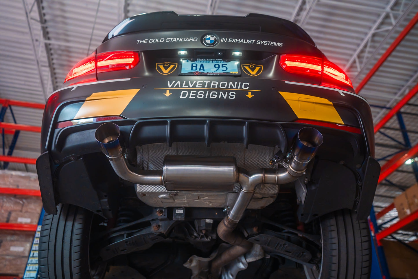 Valvetronic BMW F30 / F22 / F36 / F32 Valved Sport Exhaust System (Axleback) F chassis