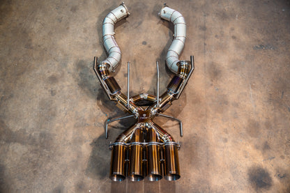 Valvetronic Mclaren 765LT F1 Race Exhaust System