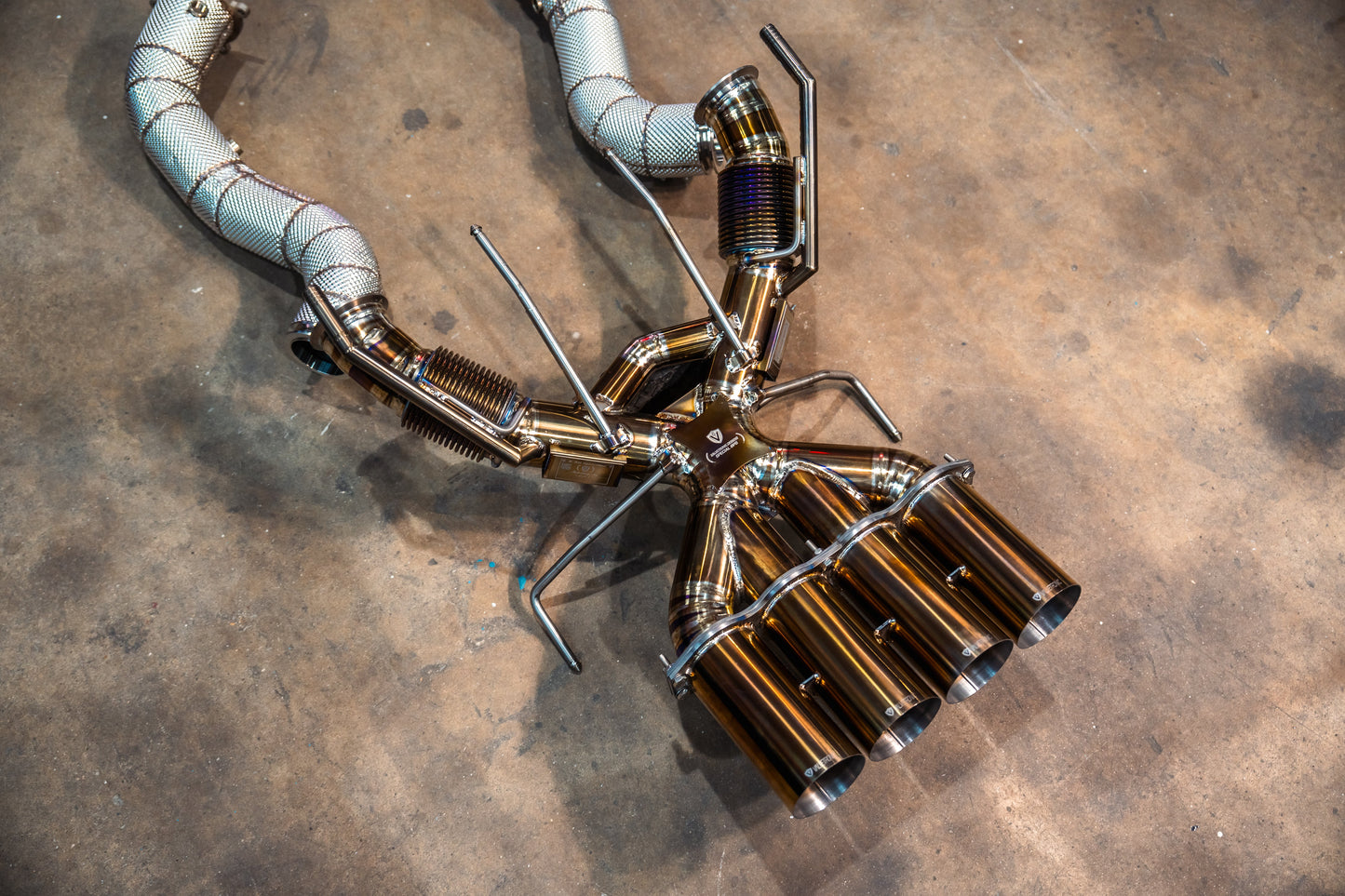 Valvetronic Mclaren 765LT F1 Race Exhaust System