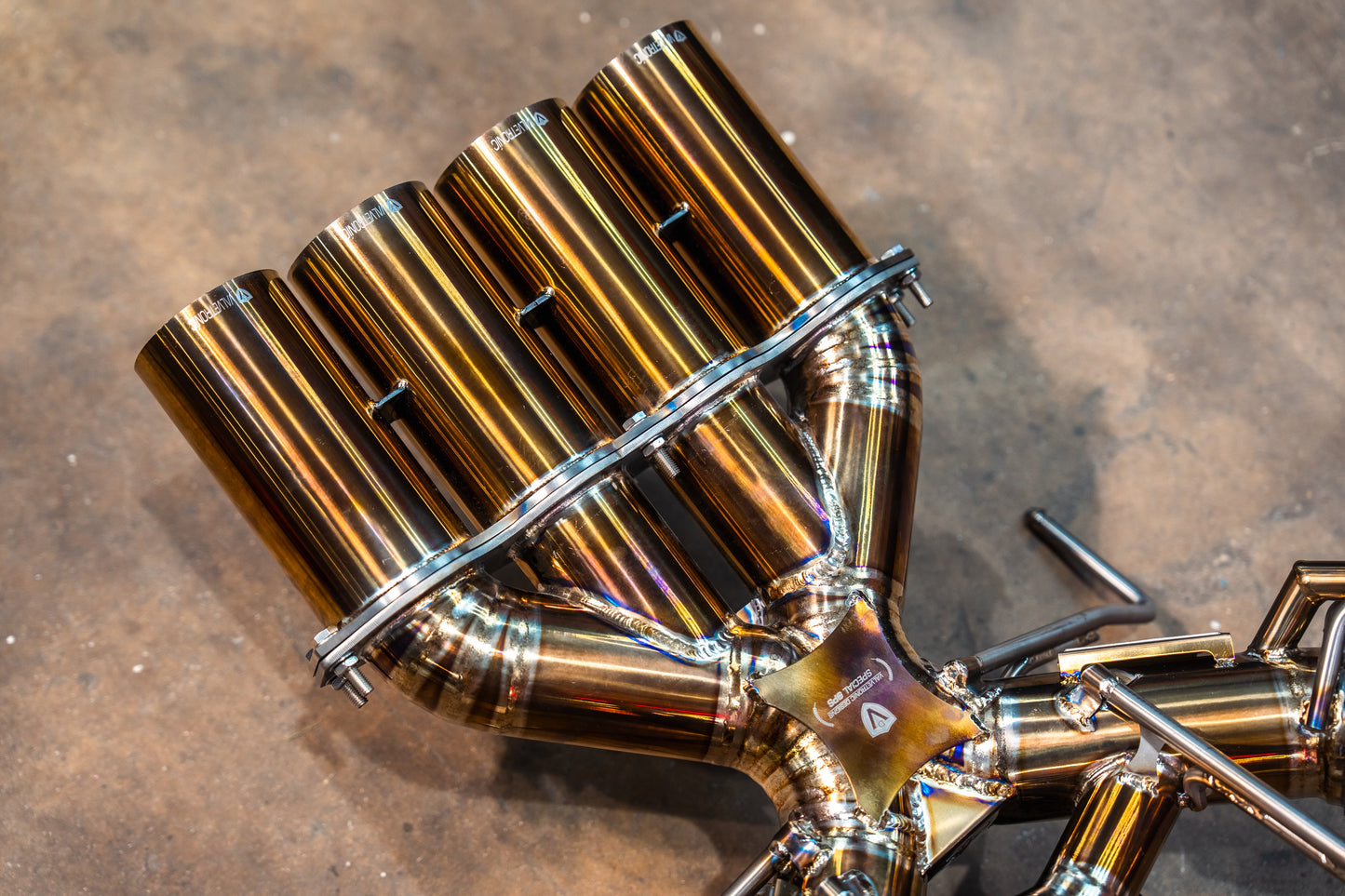 Valvetronic Mclaren 765LT F1 Race Exhaust System