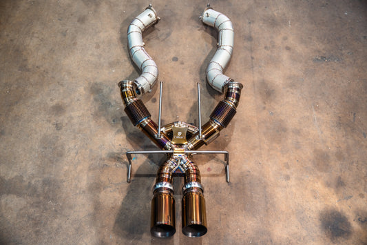 Valvetronic Mclaren 750S F1 Race Exhaust System