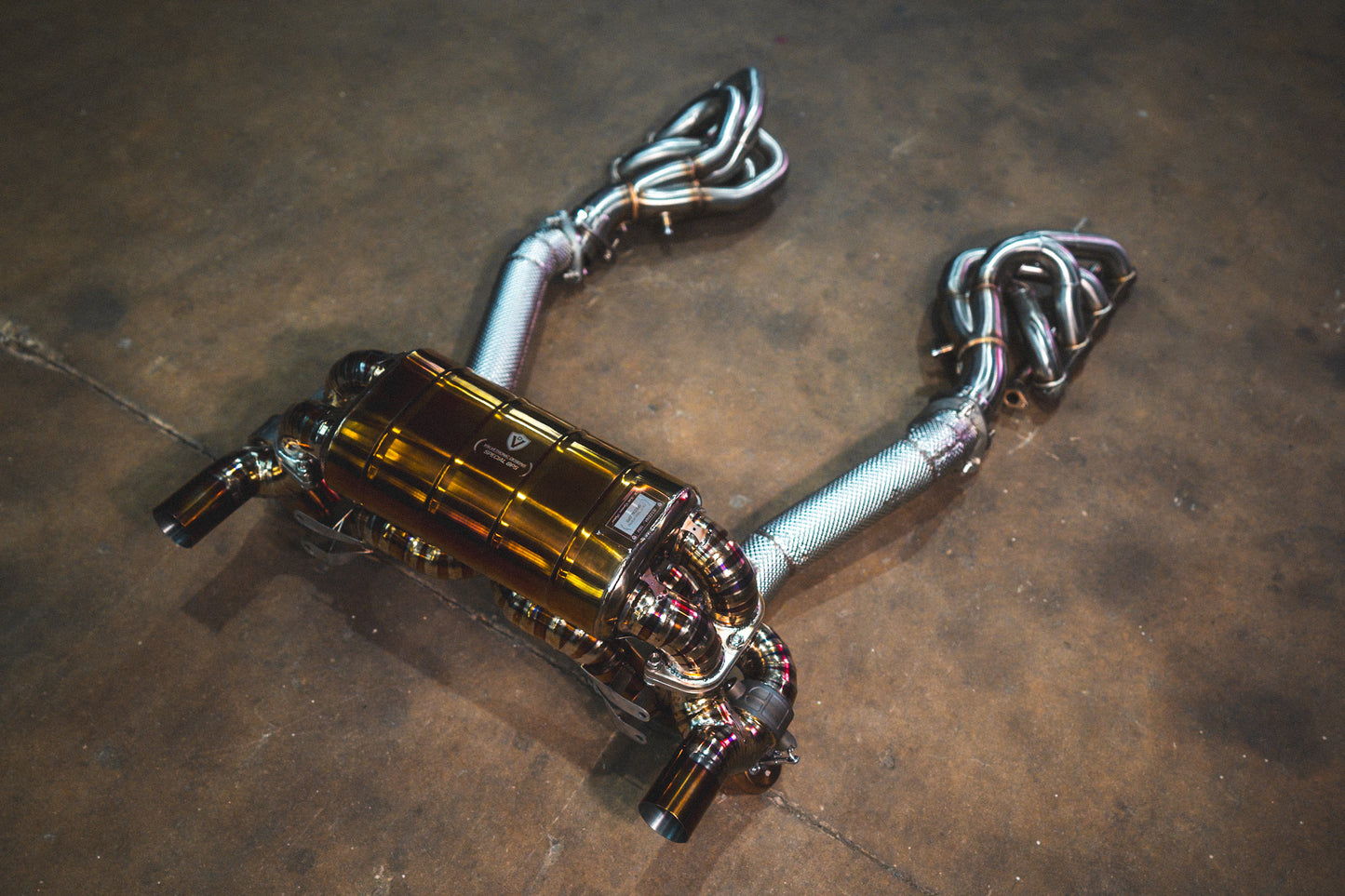 Valvetronic Ferrari F430 Scuderia / 16M Valved Sport Exhaust System