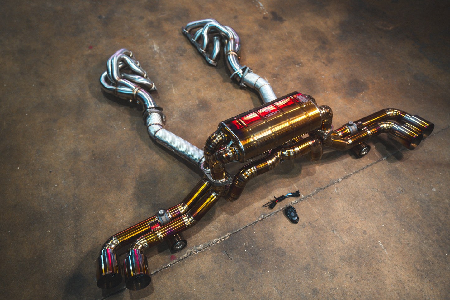 Valvetronic Ferrari F430 Valved Sport Exhaust System