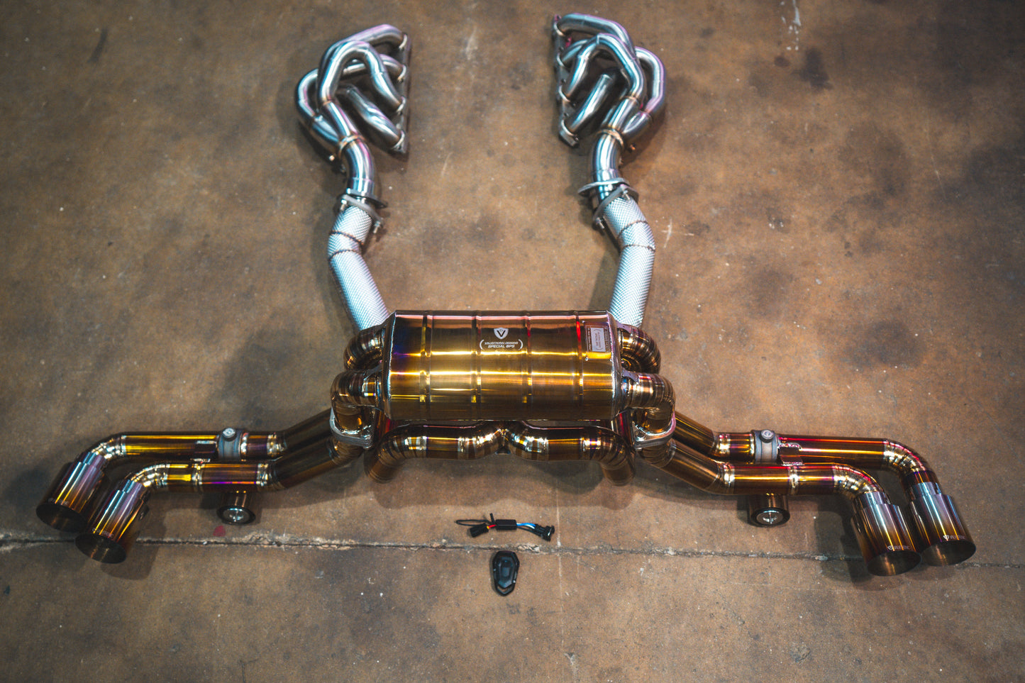 Valvetronic Ferrari F430 Valved Sport Exhaust System