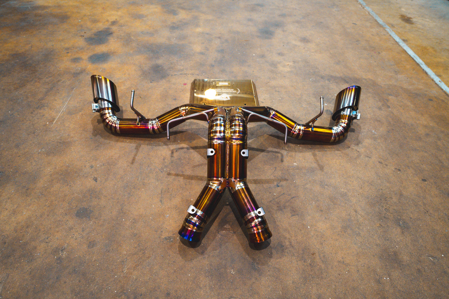 Valvetronic Mclaren 570S / 620R F1 Race Exhaust System