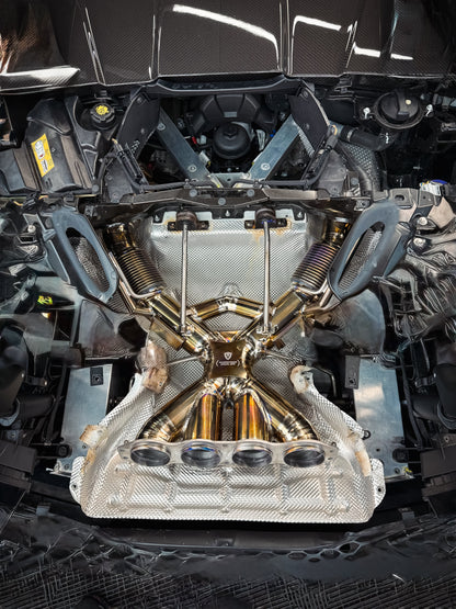 Valvetronic Mclaren 765LT F1 Race Exhaust System