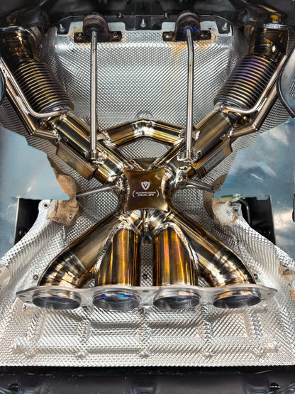 Valvetronic Mclaren 765LT F1 Race Exhaust System