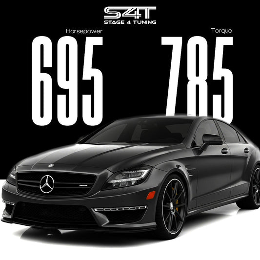 Mercedes CLS63 RWD 2012 Custom ECU Tune