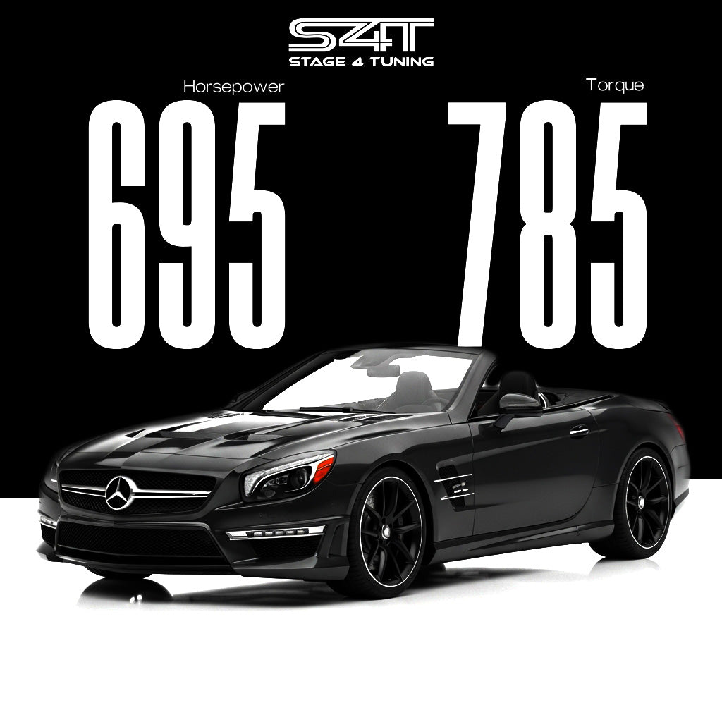 Mercedes SL63 Performance Package 2014 Custom ECU Tune