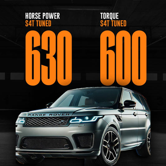 Range Rover Sport V8 Supercharged 2016 Custom ECU Tune