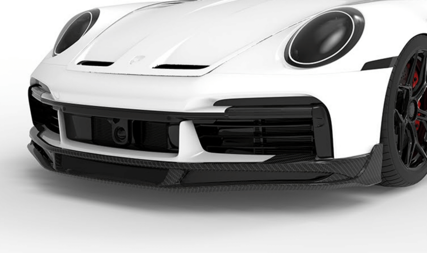 Porsche 992 Turbo S-Front Aero Lip - Aero Pack