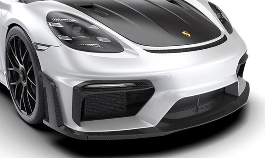Porsche 718 Spyder RS Front Lip w/ Uprights