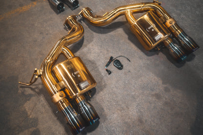 Valvetronic Ferrari 599 RACE F1 Valved Exhaust system