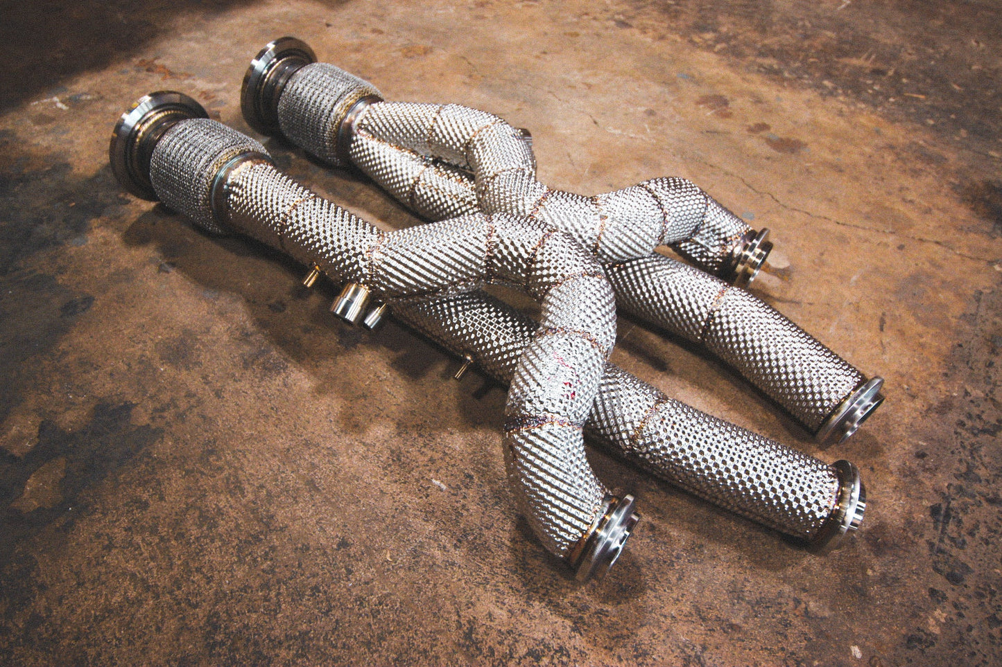 Valvetronic Lamborghini Aventador / S / SV / SVJ Free Flow Front Pipes - Equal Length