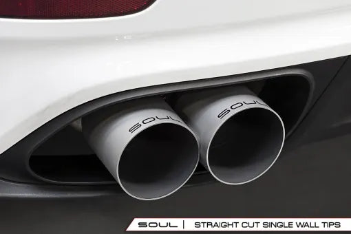 SOUL Porsche 991 Turbo Competition X-Pipe Exhaust System